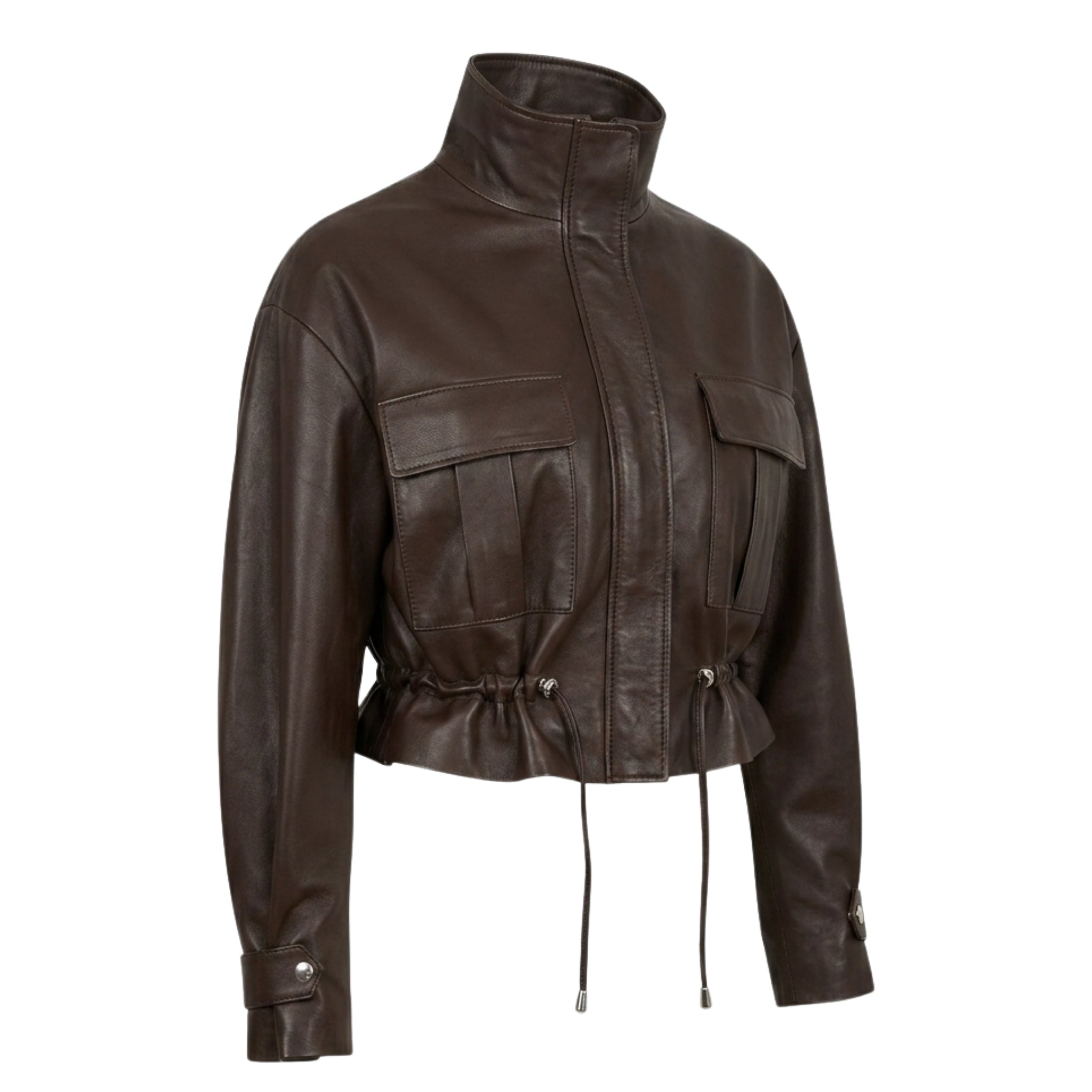 Campera corta de cuero de oveja - Art. 6242