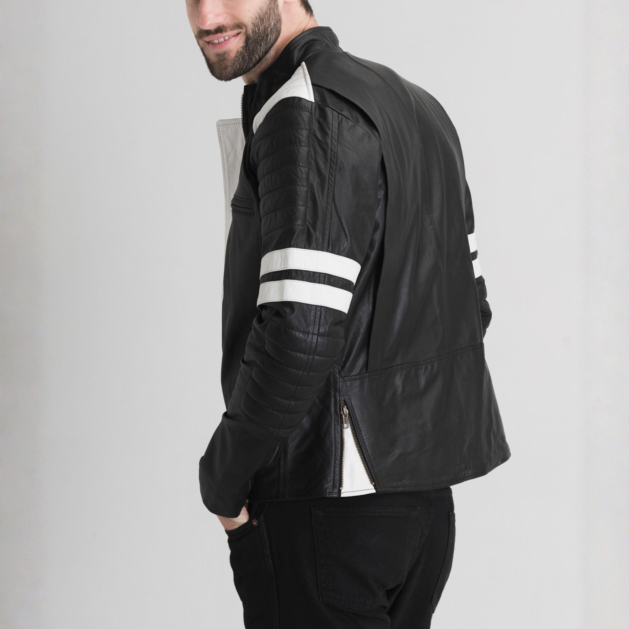 Campera de cuero de oveja - Art. 4413