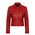 Sheepskin leather jacket - Item 6242