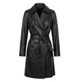 Sheepskin Leather Trench Coat - Art. 1033