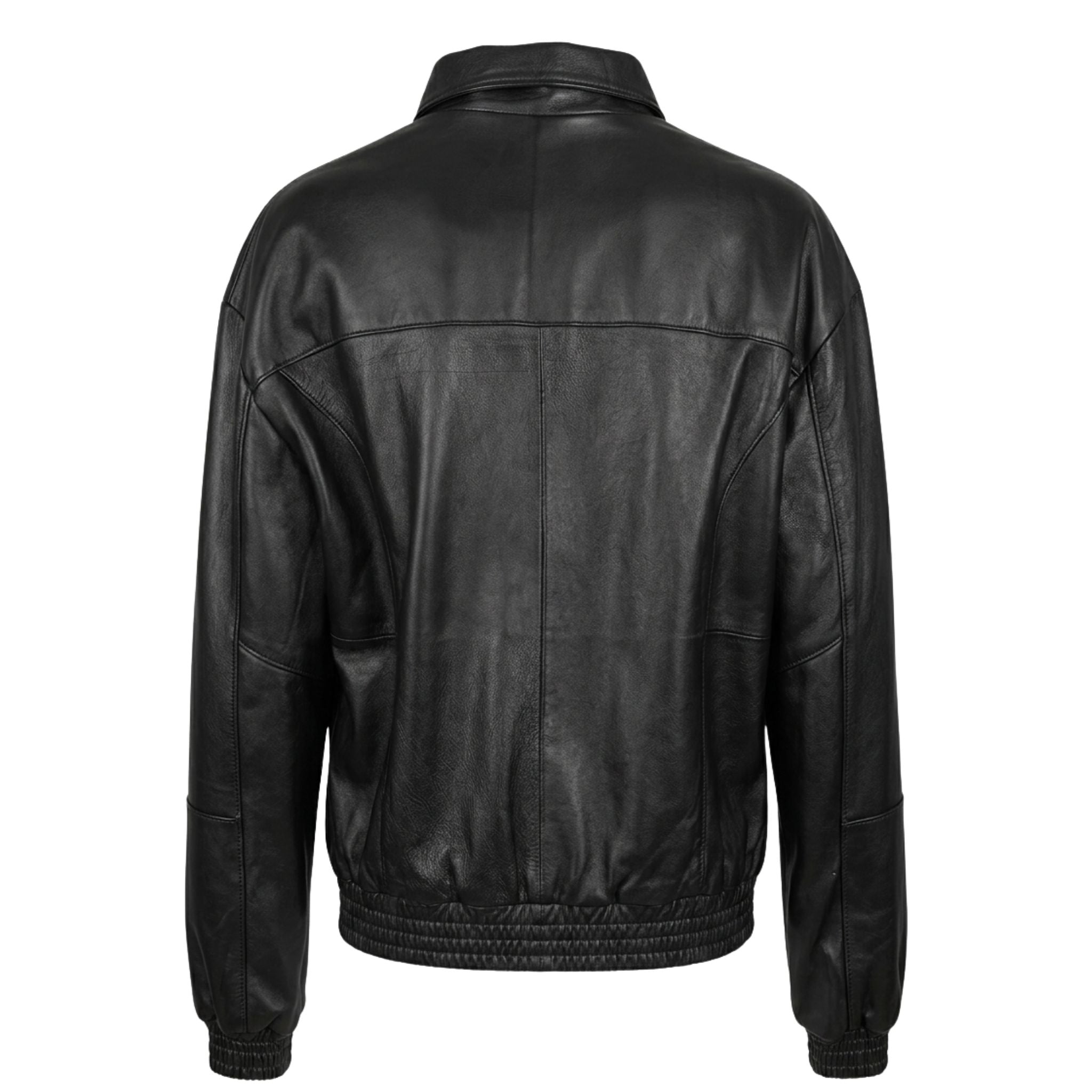 Oversized sheepskin leather jacket - Item 3412