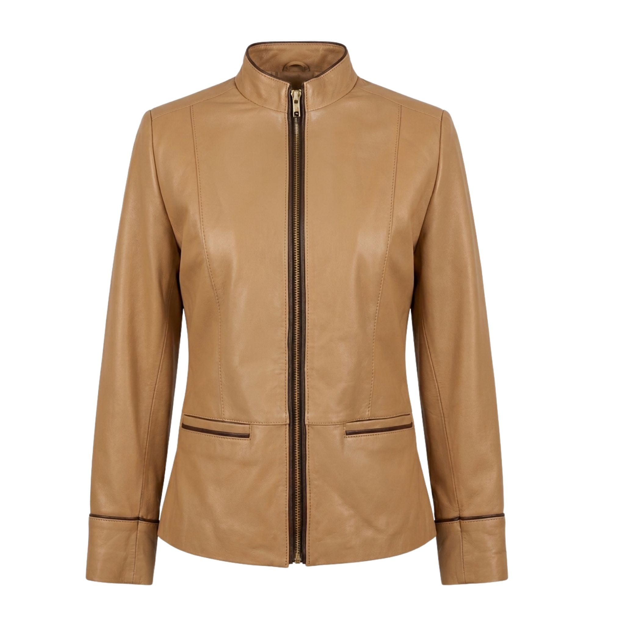 Sheepskin Leather Jacket - Item 1125