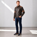 Sheepskin leather jacket - Item 4413