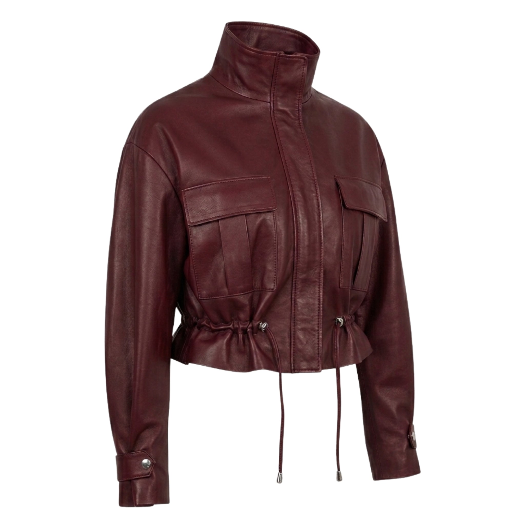 Campera corta de cuero de oveja - Art. 6242