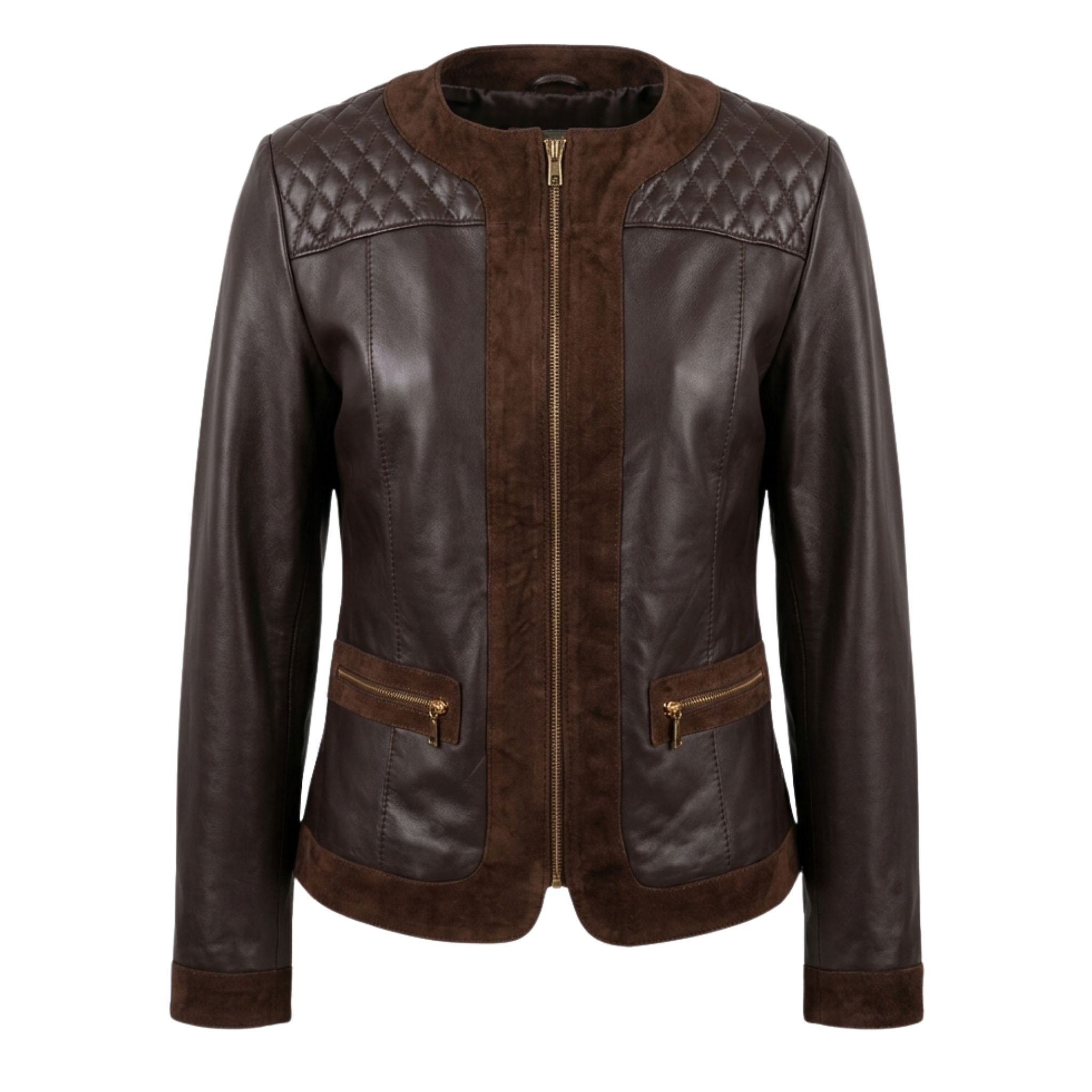 Sheepskin leather jacket - Item 676