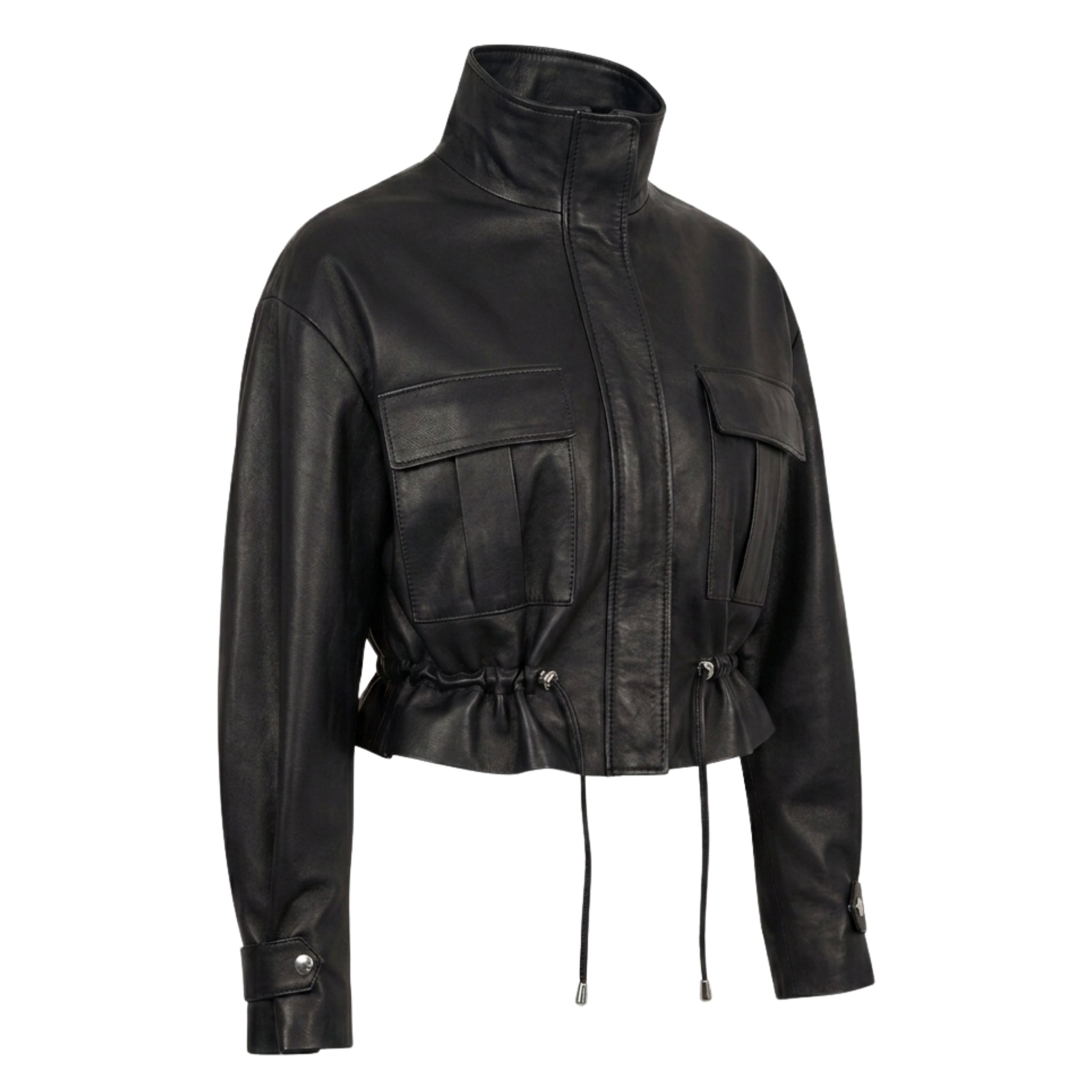 Campera corta de cuero de oveja - Art. 6242