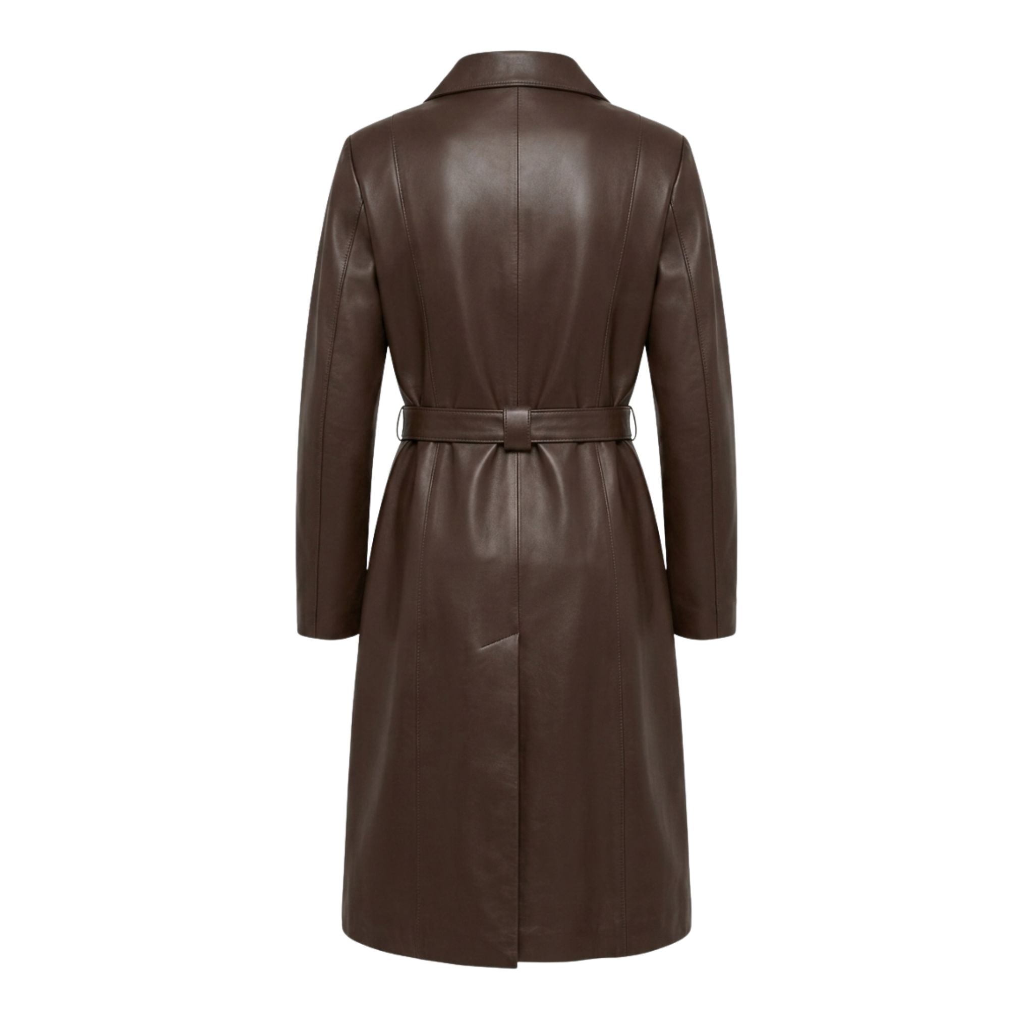 Classic long sheepskin coat - Item 1030
