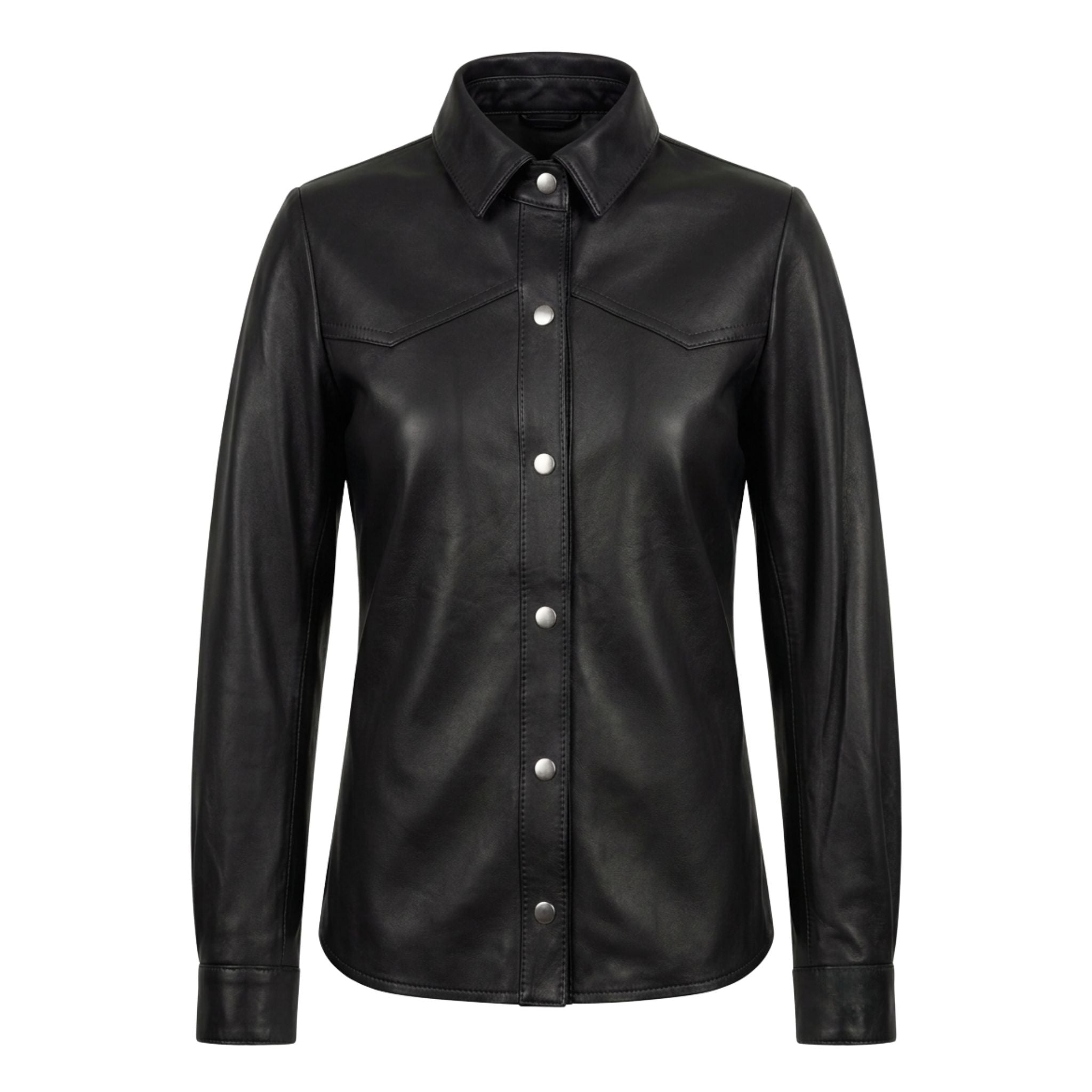 Camisa de mujer de cuero de oveja - Art. 5077