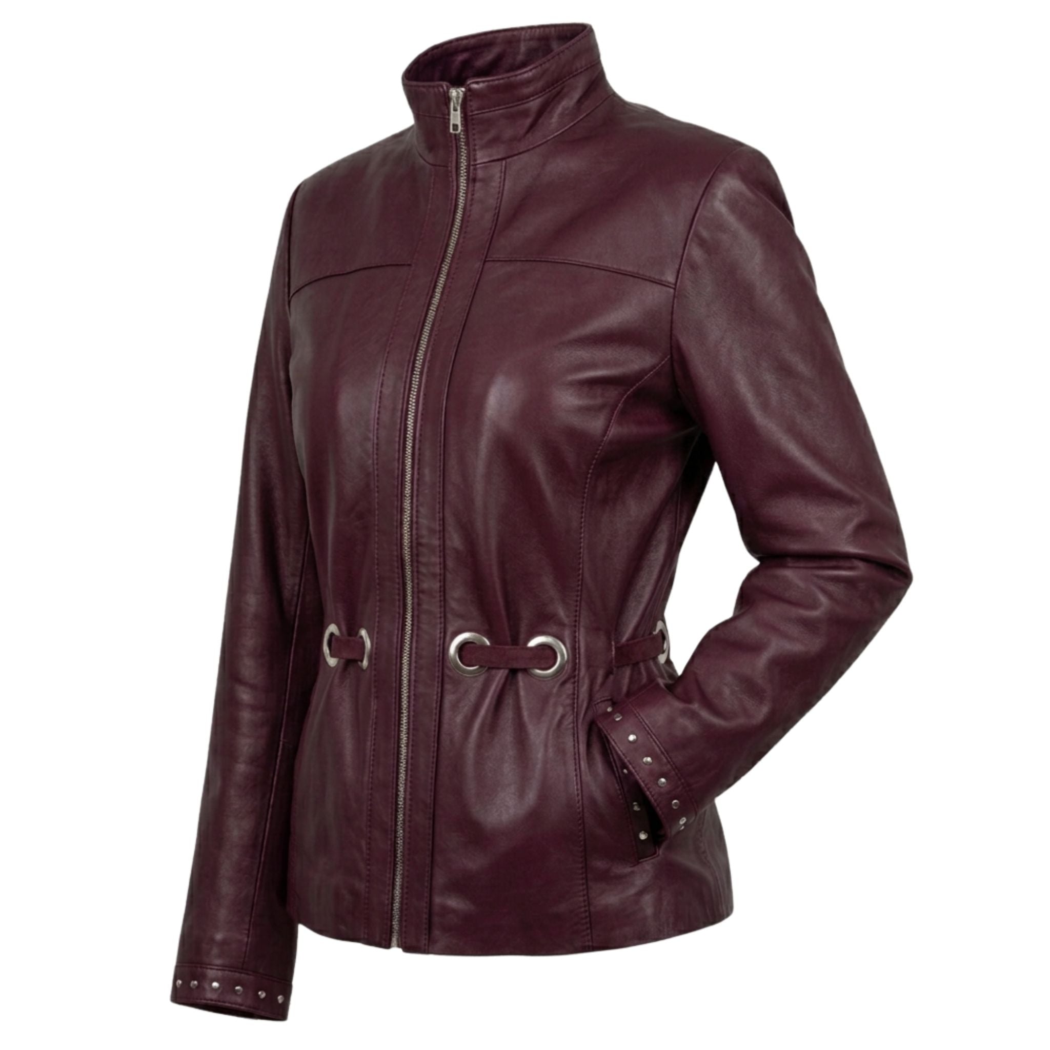 Campera de cuero de oveja - Art. 4366