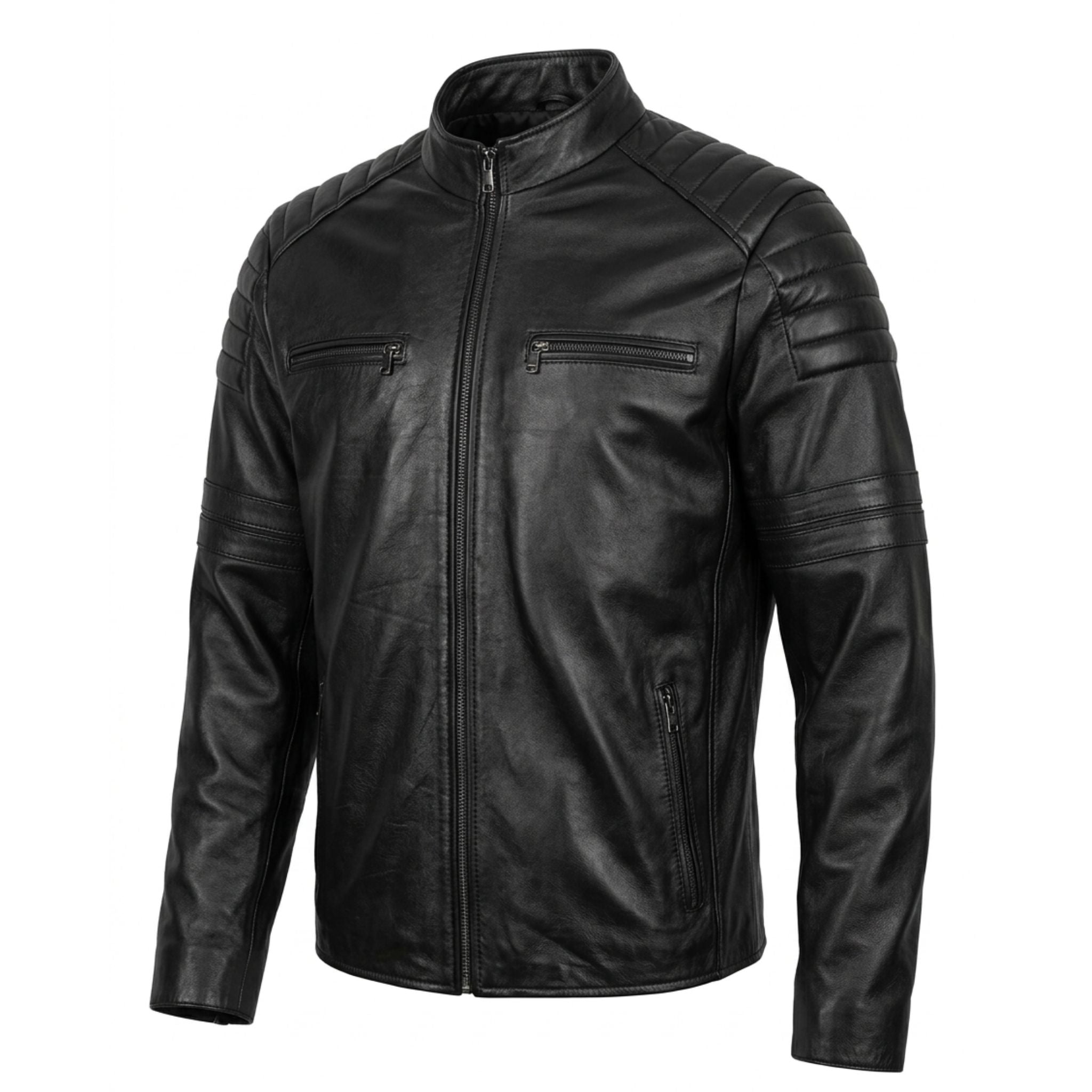 Campera de cuero de oveja - Art. 4413