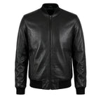 Campera Bomber de cuero vacuno - Art. 4312