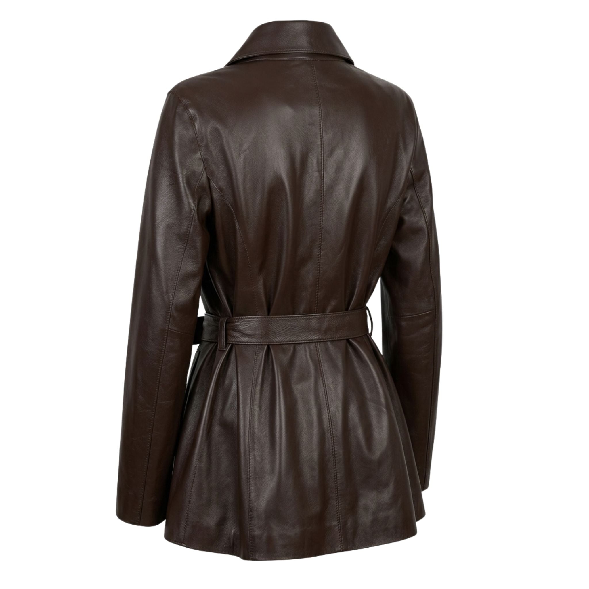 Short Sheepskin Trench Coat - Art. 633