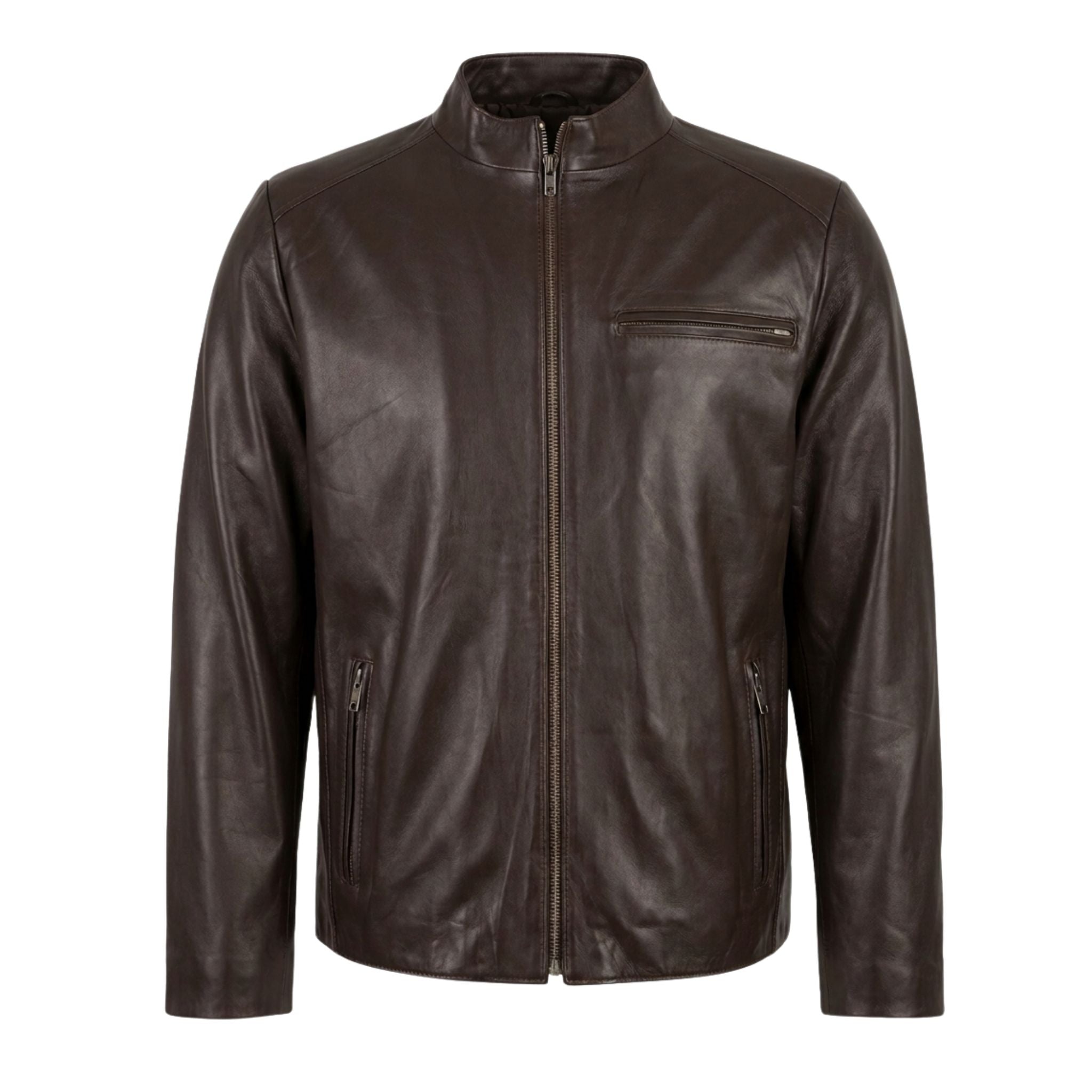 Cowhide leather jacket - Item 5060