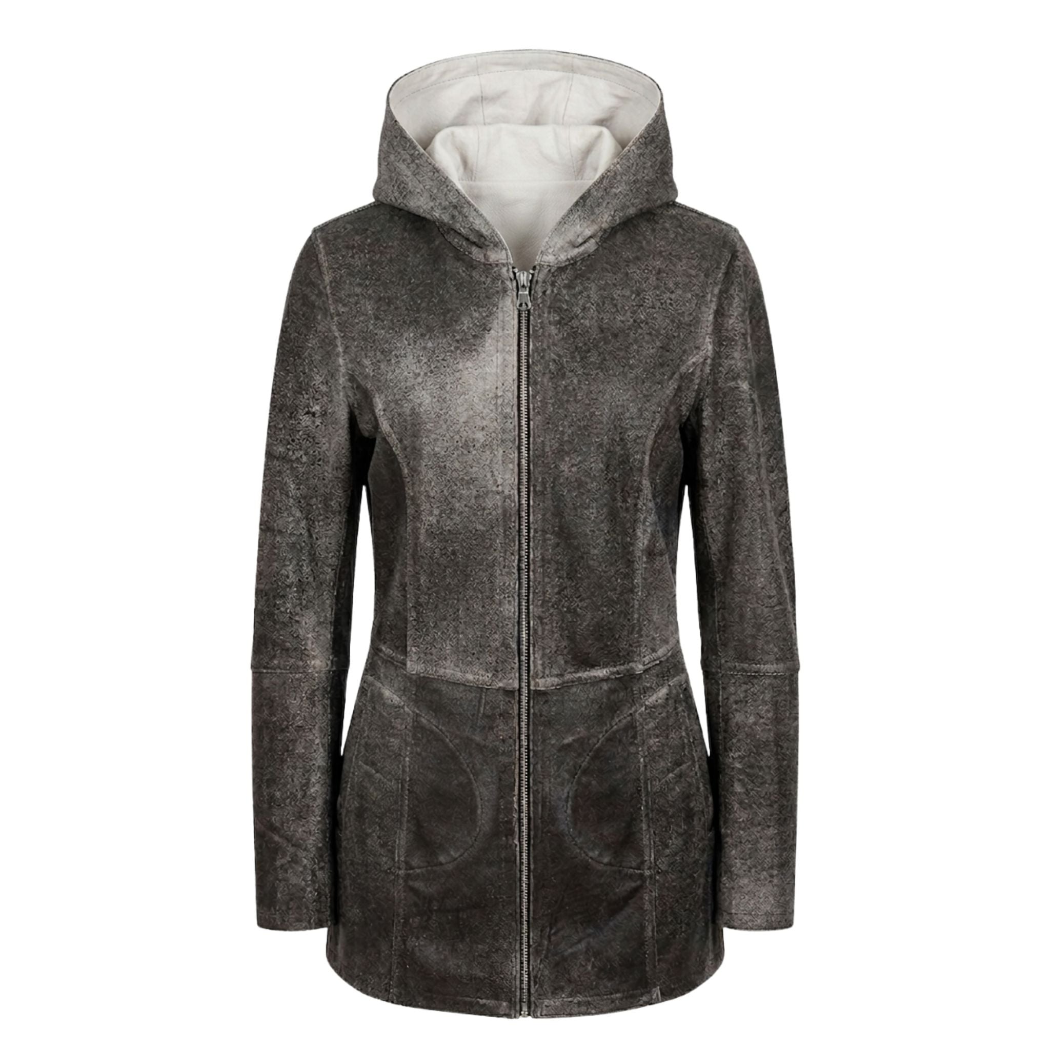 Reversible goatskin coat - Art. 6620