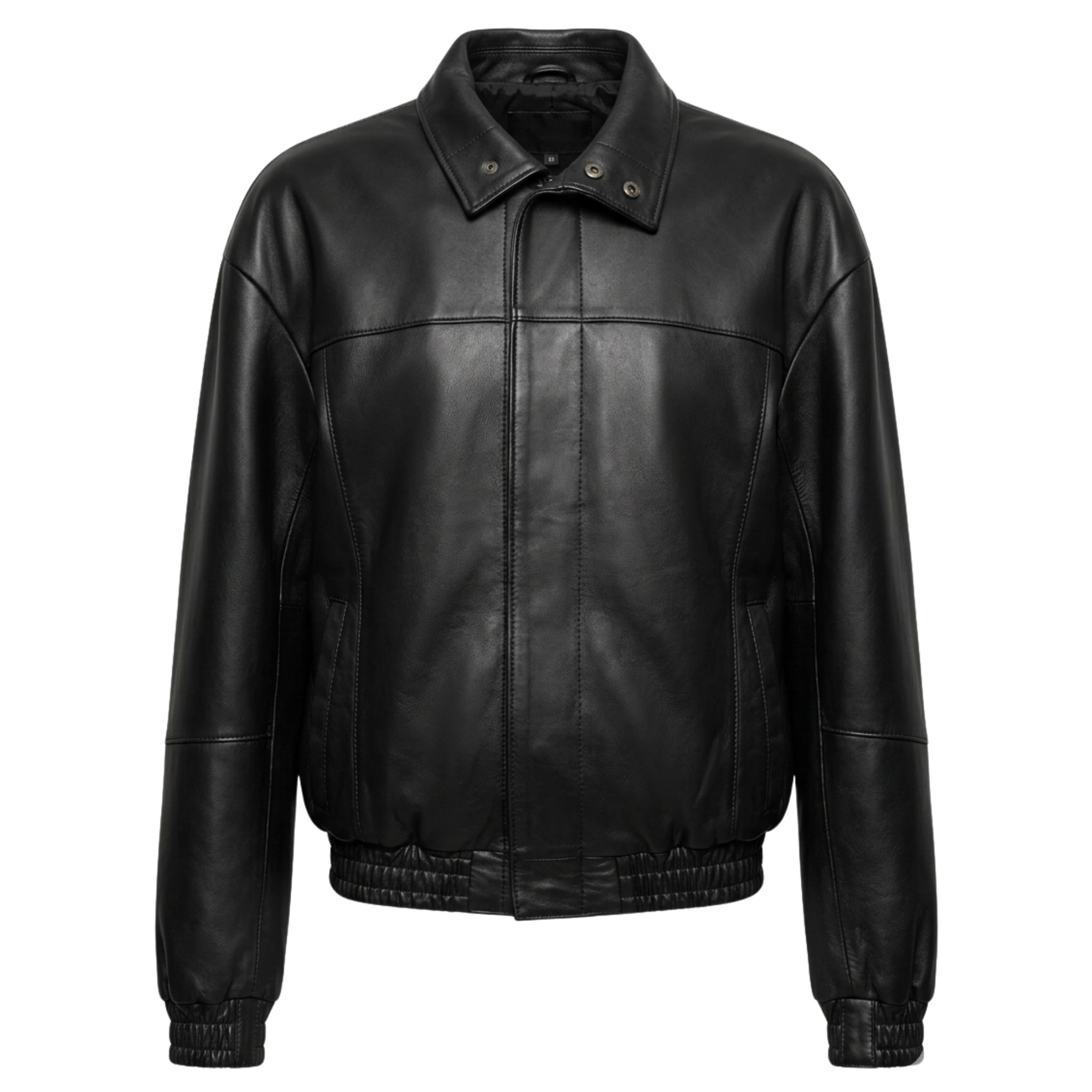 Campera oversize de cuero de oveja - Art. 3412