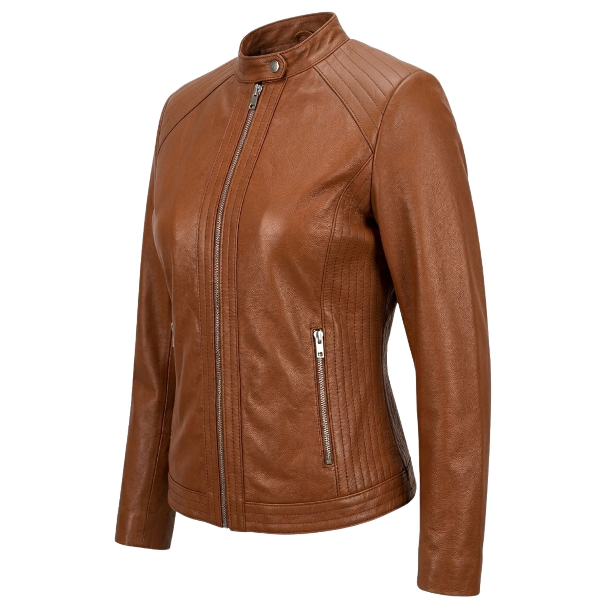 Sheepskin leather jacket - Art.7013