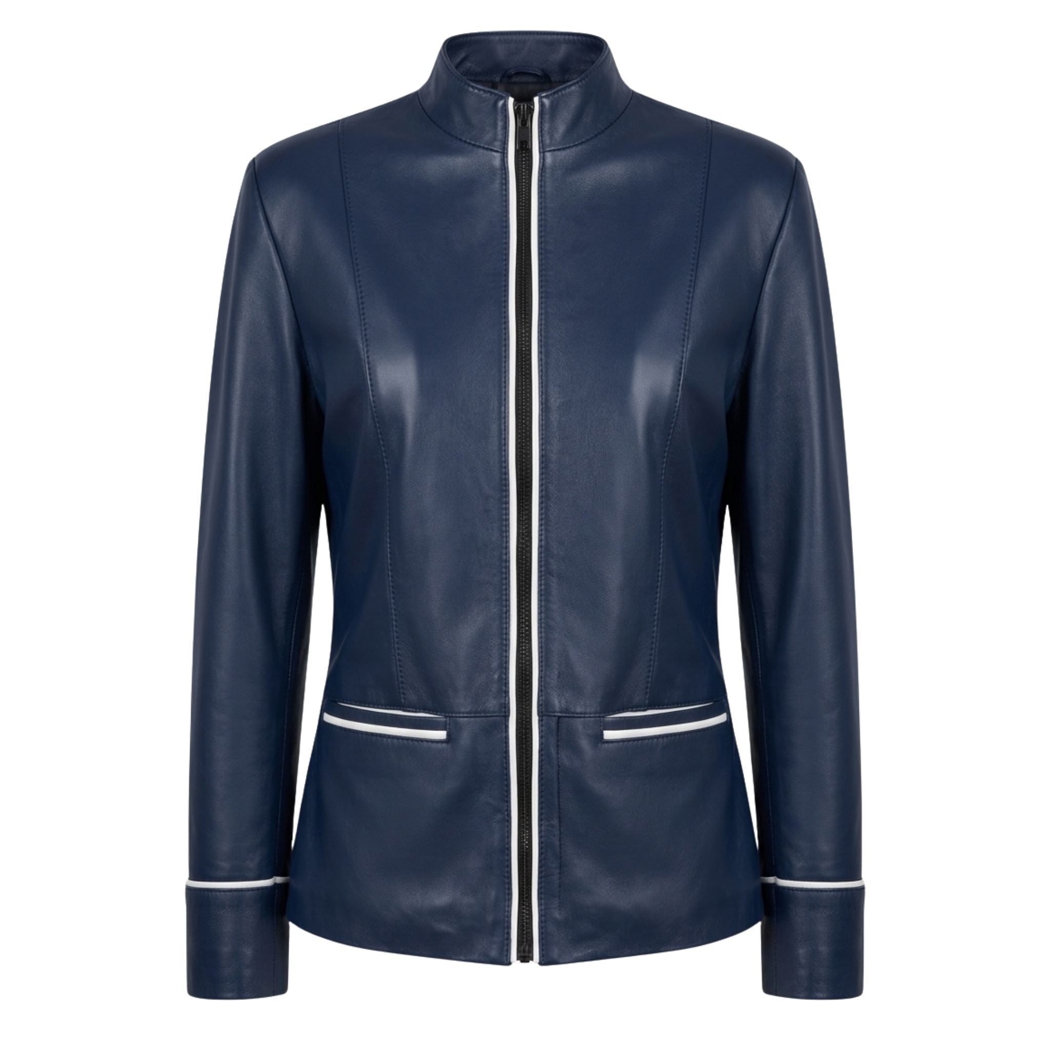Sheepskin Leather Jacket - Item 1125