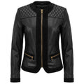 Sheepskin leather jacket - Item 676