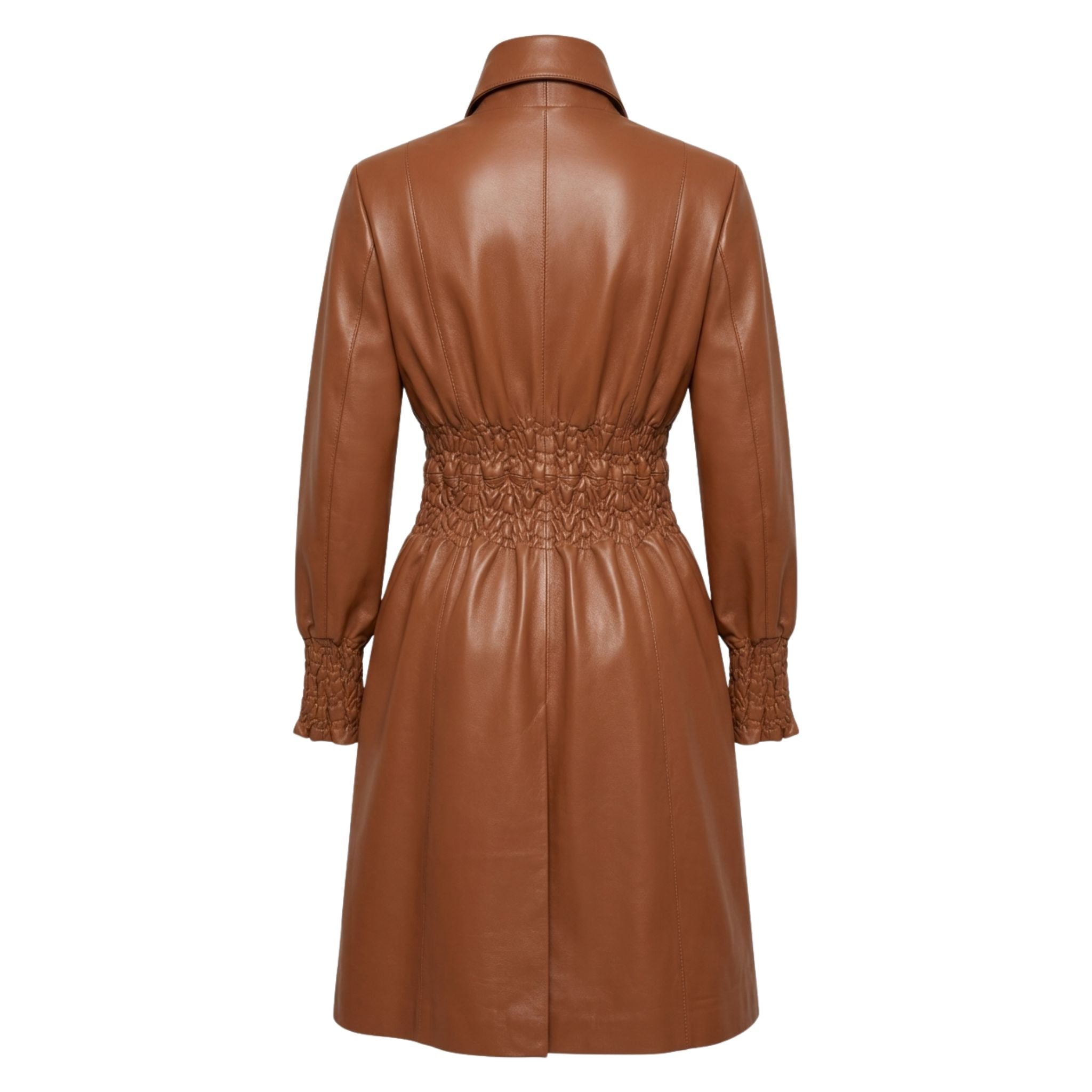 Stretch sheepskin coat - Item 4339