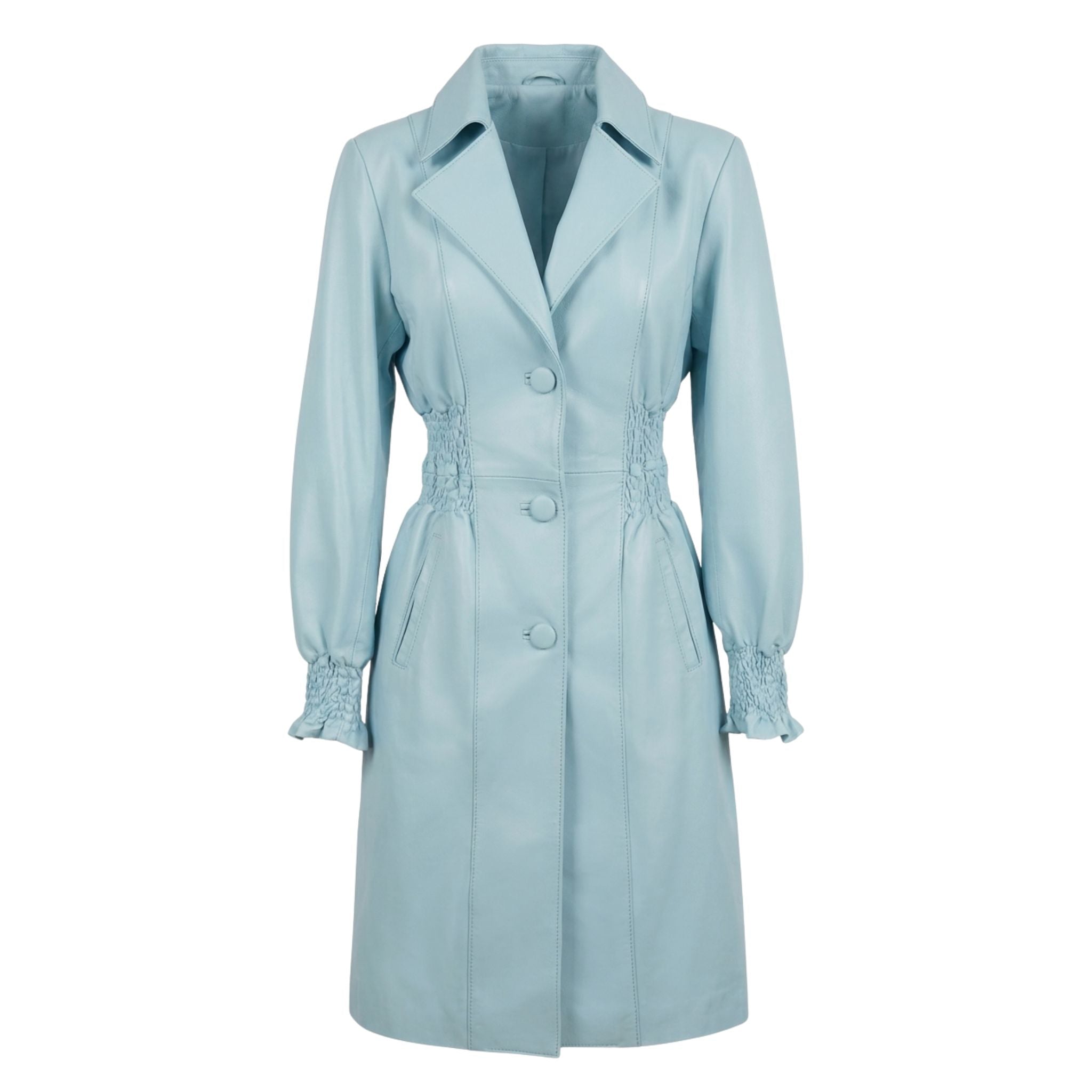 Stretch sheepskin coat - Item 4339