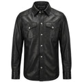 Sheepskin leather shirt - Ref. 5077
