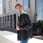 Camisa de couro de ovelha - Art. 5077